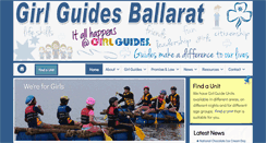 Desktop Screenshot of girlguidesballarat.org.au